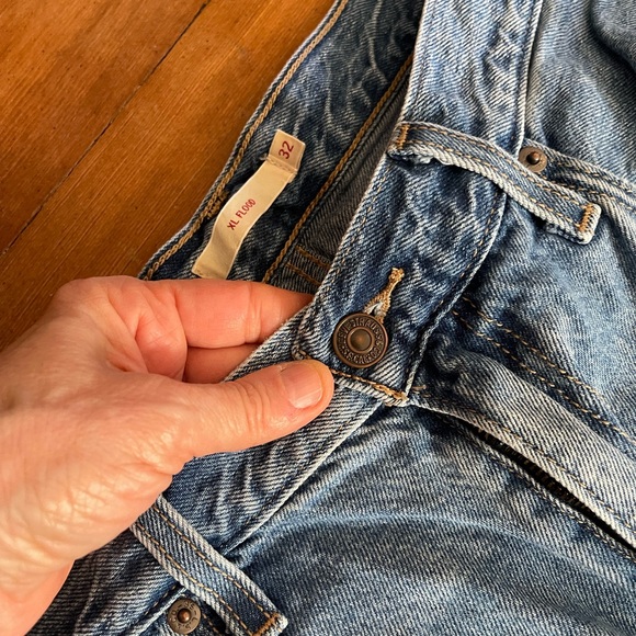 Womens Levis XL Flood sz 32 Classic Denim Relaxed Fit Jeans for women. - Picture 5 of 7